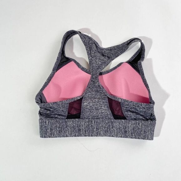 PINK grey sports bra - Picture 7 of 9